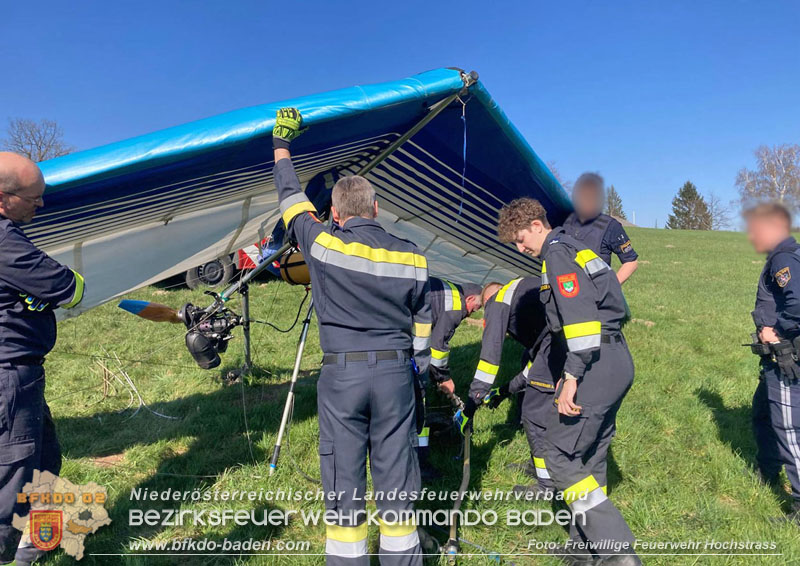 20250404_Motordrachenabsturz im Bereich Hochstrass-Schwabendrfl   Foto: Freiwillige Feuerwehr Hochstrass