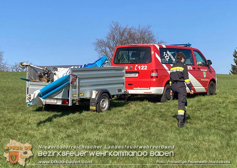 20250404_Motordrachenabsturz im Bereich Hochstrass-Schwabendrfl   Foto: Freiwillige Feuerwehr Hochstrass