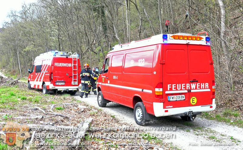20250405_Kletterunfall im Helenental bei Sattelbach Gemeinde Heiligenkreuz   Foto: Stefan Schneider BFKDO BADEN