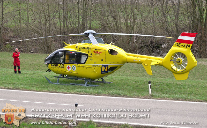 20250405_Kletterunfall im Helenental bei Sattelbach Gemeinde Heiligenkreuz   Foto: Stefan Schneider BFKDO BADEN