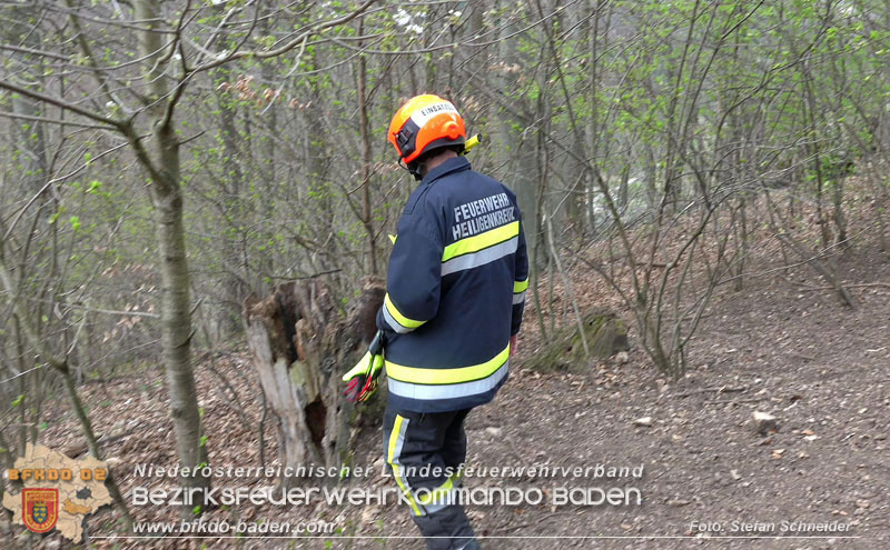 20250405_Kletterunfall im Helenental bei Sattelbach Gemeinde Heiligenkreuz   Foto: Stefan Schneider BFKDO BADEN