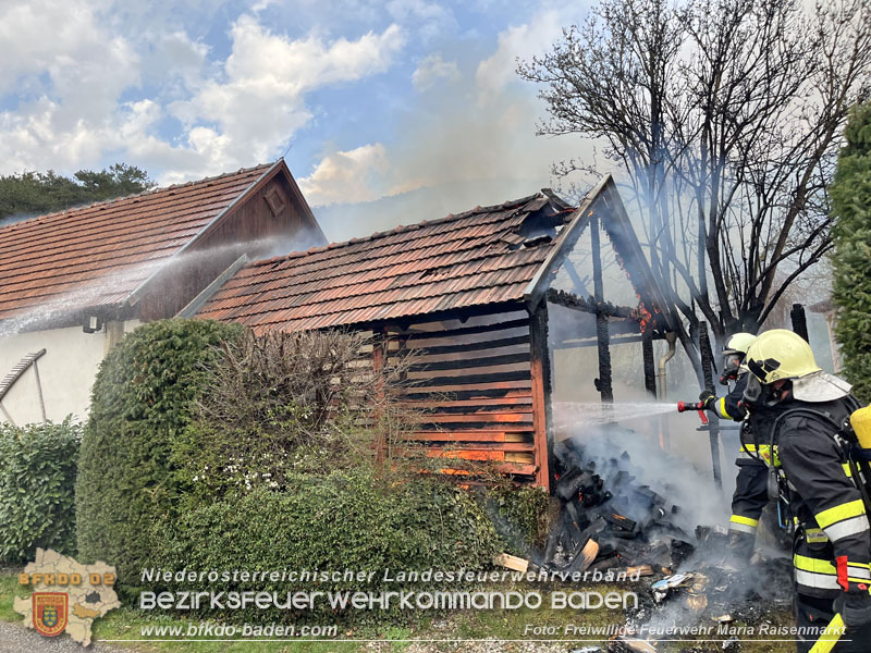 20250405_Brand auf dem Areal eines Pferdehofs in Maria Raisenmarkt Gemeinde Alland   Foto: Magdalena Freiller FF Maria Raisenmarkt