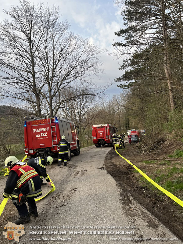 20250405_Brand auf dem Areal eines Pferdehofs in Maria Raisenmarkt Gemeinde Alland   Foto: Magdalena Freiller FF Maria Raisenmarkt