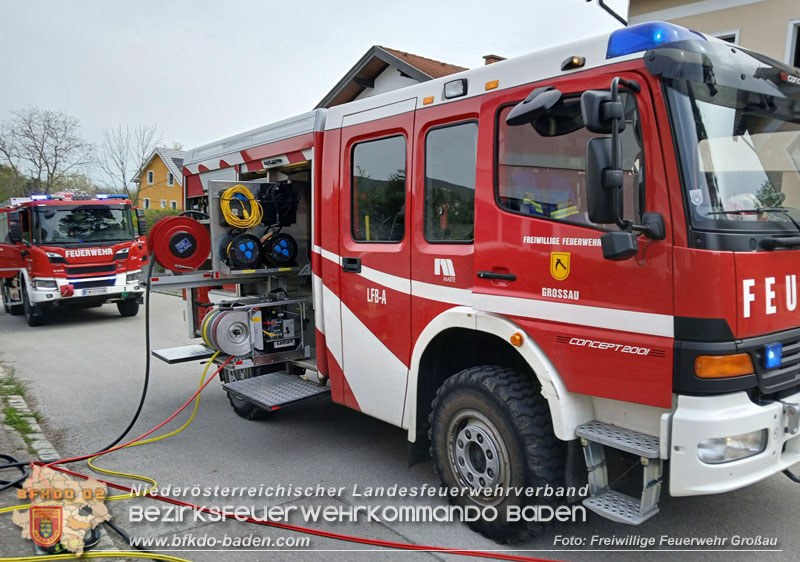 20250417_Verkehrsunfall mit Personenrettung in Großau NÖ Foto: Freiwillige Feuerwehr Großau 20250417_Verkehrsunfall mit Personenrettung in Großau NÖ Foto: Freiwillige Feuerwehr Großau