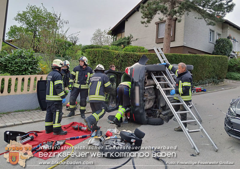20250417_Verkehrsunfall mit Personenrettung in Großau NÖ Foto: Freiwillige Feuerwehr Großau 20250417_Verkehrsunfall mit Personenrettung in Großau NÖ Foto: Freiwillige Feuerwehr Großau