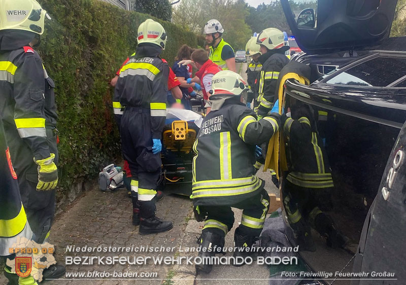 20250417_Verkehrsunfall mit Personenrettung in Großau NÖ Foto: Freiwillige Feuerwehr Großau 20250417_Verkehrsunfall mit Personenrettung in Großau NÖ Foto: Freiwillige Feuerwehr Großau