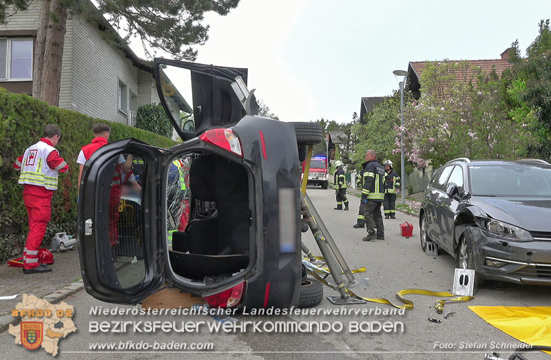 20250417_Verkehrsunfall mit Personenrettung in Großau NÖ Foto: Stefan Schneider BFKDO BADEN 20250417_Verkehrsunfall mit Personenrettung in Großau NÖ Foto: Stefan Schneider BFKDO BADEN