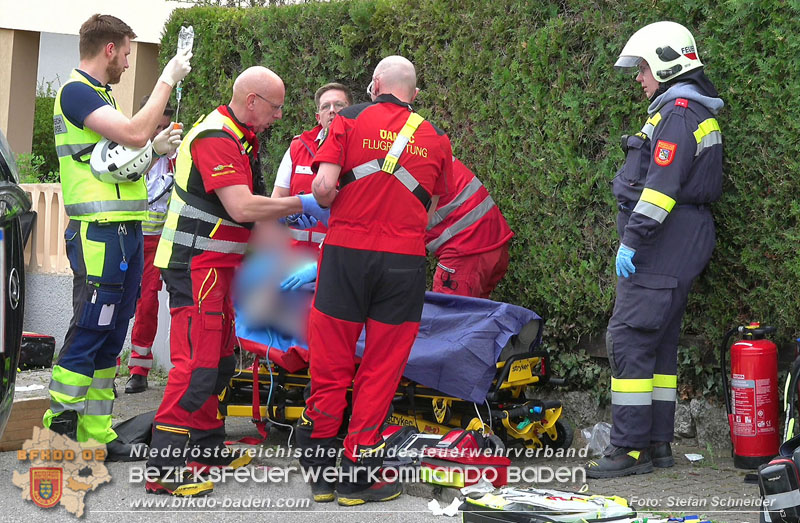 20250417_Verkehrsunfall mit Personenrettung in Großau NÖ Foto: Stefan Schneider BFKDO BADEN 20250417_Verkehrsunfall mit Personenrettung in Großau NÖ Foto: Stefan Schneider BFKDO BADEN