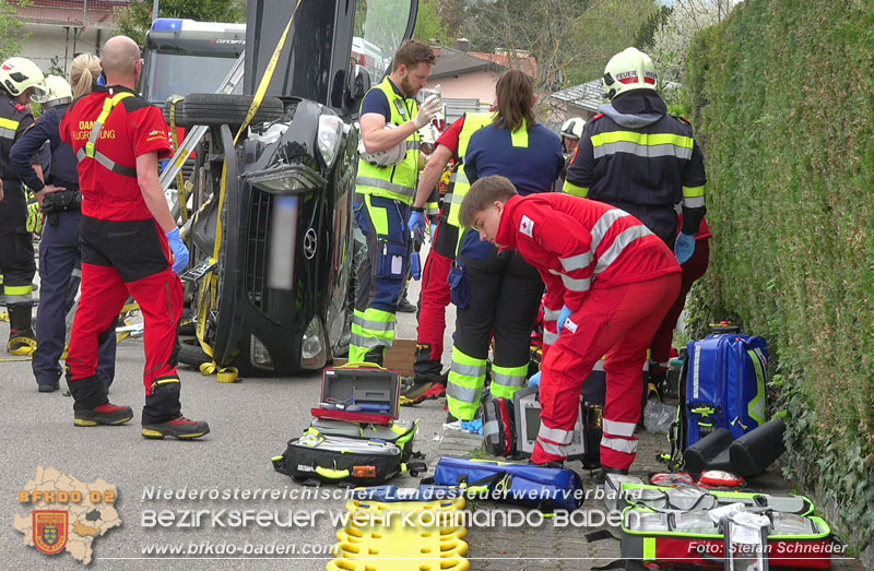 20250417_Verkehrsunfall mit Personenrettung in Großau NÖ Foto: Stefan Schneider BFKDO BADEN 20250417_Verkehrsunfall mit Personenrettung in Großau NÖ Foto: Stefan Schneider BFKDO BADEN