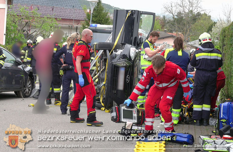 20250417_Verkehrsunfall mit Personenrettung in Großau NÖ Foto: Stefan Schneider BFKDO BADEN 20250417_Verkehrsunfall mit Personenrettung in Großau NÖ Foto: Stefan Schneider BFKDO BADEN