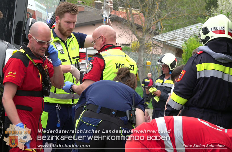 20250417_Verkehrsunfall mit Personenrettung in Großau NÖ Foto: Stefan Schneider BFKDO BADEN 20250417_Verkehrsunfall mit Personenrettung in Großau NÖ Foto: Stefan Schneider BFKDO BADEN
