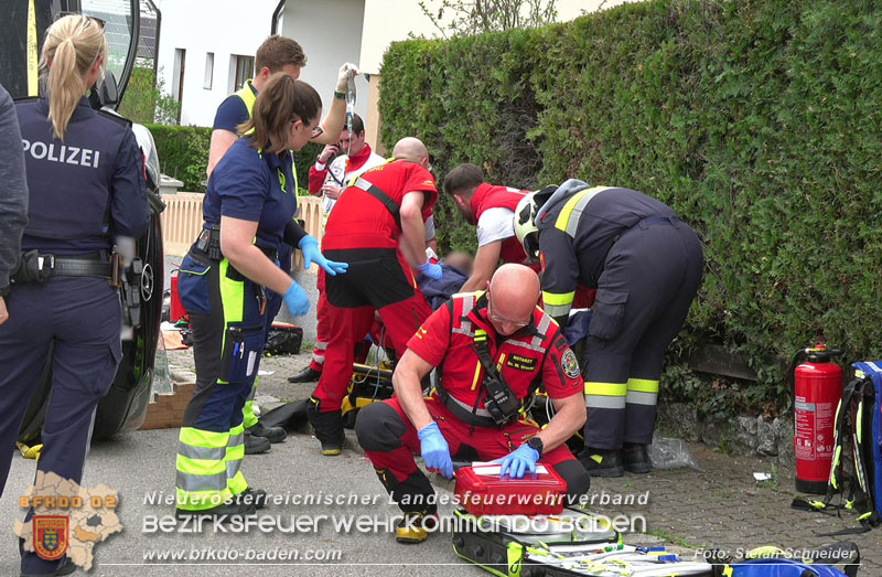 20250417_Verkehrsunfall mit Personenrettung in Großau NÖ Foto: Stefan Schneider BFKDO BADEN 20250417_Verkehrsunfall mit Personenrettung in Großau NÖ Foto: Stefan Schneider BFKDO BADEN