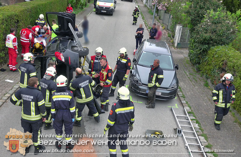 20250417_Verkehrsunfall mit Personenrettung in Großau NÖ Foto: Stefan Schneider BFKDO BADEN 20250417_Verkehrsunfall mit Personenrettung in Großau NÖ Foto: Stefan Schneider BFKDO BADEN