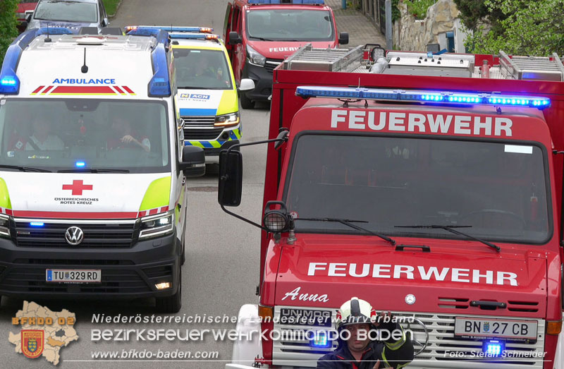 20250417_Verkehrsunfall mit Personenrettung in Großau NÖ Foto: Stefan Schneider BFKDO BADEN 20250417_Verkehrsunfall mit Personenrettung in Großau NÖ Foto: Stefan Schneider BFKDO BADEN