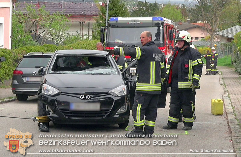 20250417_Verkehrsunfall mit Personenrettung in Großau NÖ Foto: Stefan Schneider BFKDO BADEN 20250417_Verkehrsunfall mit Personenrettung in Großau NÖ Foto: Stefan Schneider BFKDO BADEN