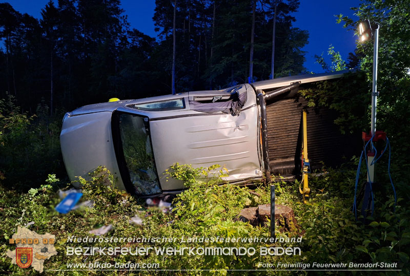 20250520_Langwierige Suche der Unfallstelle bei Berndorf Foto: Florian Stadler FF Berndorf-Stadt 20250520_Langwierige Suche der Unfallstelle bei Berndorf Foto: Florian Stadler FF Berndorf-Stadt