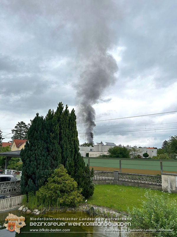 20250530_Garagenbrand - Feuerwehr verhindert Übergreifen auf Wohnräume Foto: Privat zVg 20250530_Garagenbrand - Feuerwehr verhindert Übergreifen auf Wohnräume Foto: Privat zVg