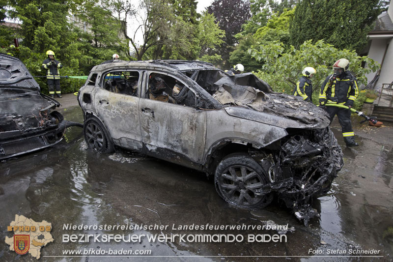 20250530_Garagenbrand - Feuerwehr verhindert Übergreifen auf Wohnräume Foto: Stefan Schneider BFK BADEN 20250530_Garagenbrand - Feuerwehr verhindert Übergreifen auf Wohnräume Foto: Stefan Schneider BFK BADEN