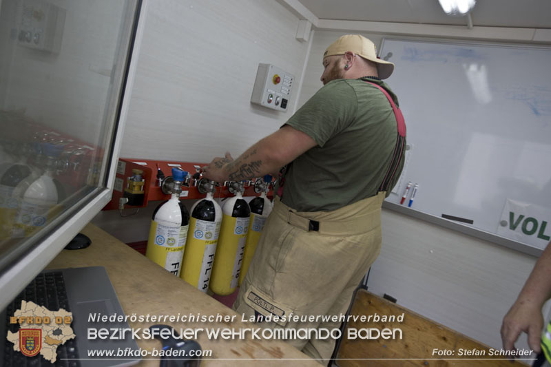 20250530_Garagenbrand - Feuerwehr verhindert Übergreifen auf Wohnräume Foto: Stefan Schneider BFK BADEN 20250530_Garagenbrand - Feuerwehr verhindert Übergreifen auf Wohnräume Foto: Stefan Schneider BFK BADEN