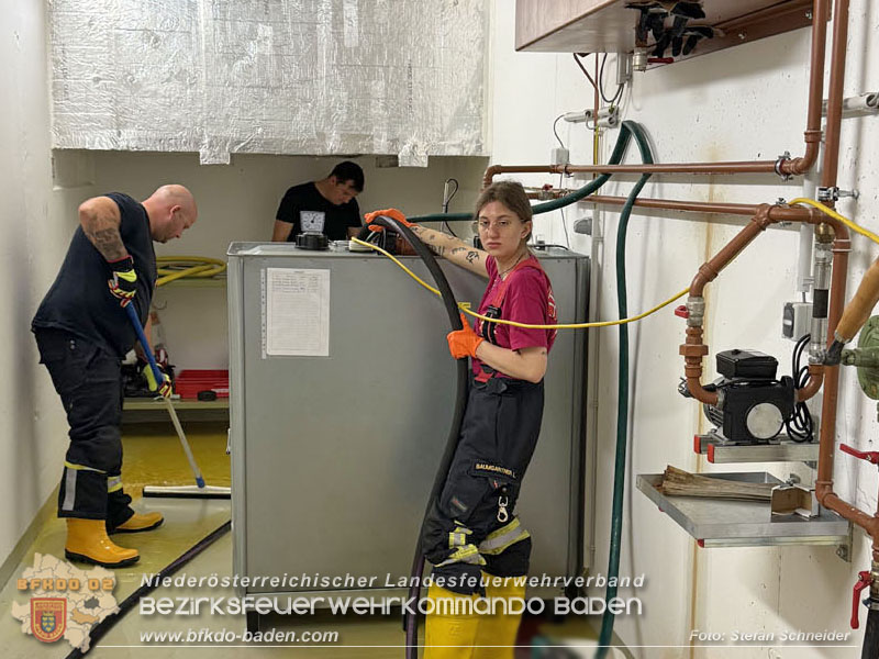 20250613_Feuerwehreinsatz wegen Gebrechen in Tankanlage für ein Notstromaggregat  Foto: Stefan Schneider BFKDO BADEN