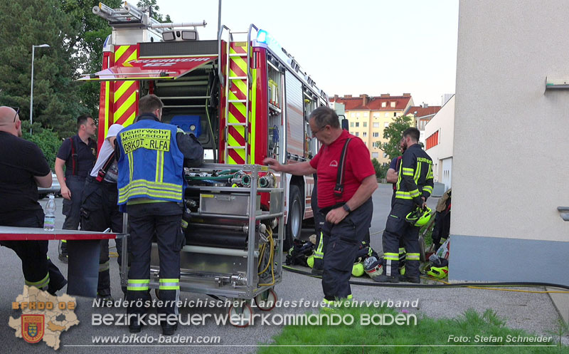 20250613_Feuerwehreinsatz wegen Gebrechen in Tankanlage für ein Notstromaggregat Foto: Stefan Schneider BFKDO BADEN 20250613_Feuerwehreinsatz wegen Gebrechen in Tankanlage für ein Notstromaggregat Foto: Stefan Schneider BFKDO BADEN