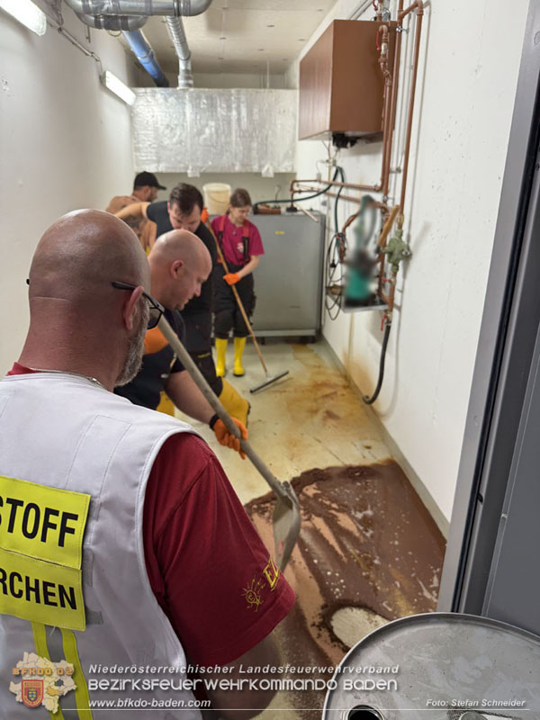 20250613_Feuerwehreinsatz wegen Gebrechen in Tankanlage für ein Notstromaggregat  Foto: Stefan Schneider BFKDO BADEN