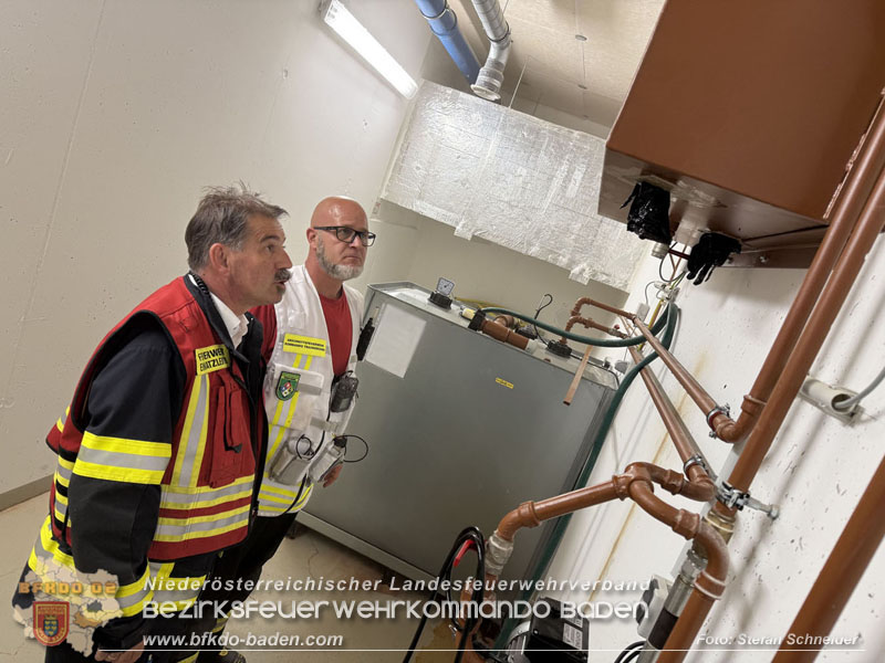 20250613_Feuerwehreinsatz wegen Gebrechen in Tankanlage für ein Notstromaggregat  Foto: Stefan Schneider BFKDO BADEN