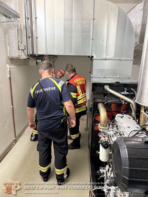 20250613_Feuerwehreinsatz wegen Gebrechen in Tankanlage für ein Notstromaggregat  Foto: Stefan Schneider BFKDO BADEN