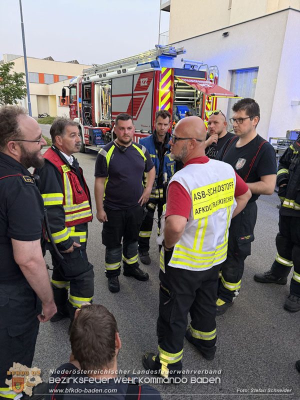 20250613_Feuerwehreinsatz wegen Gebrechen in Tankanlage für ein Notstromaggregat  Foto: Stefan Schneider BFKDO BADEN