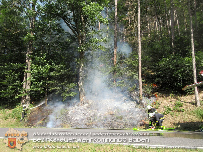 20250623_Waldbrand in Grabenweg bei Pottenstein Foto: ASB Markus Hackl 20250623_Waldbrand in Grabenweg bei Pottenstein Foto: ASB Markus Hackl