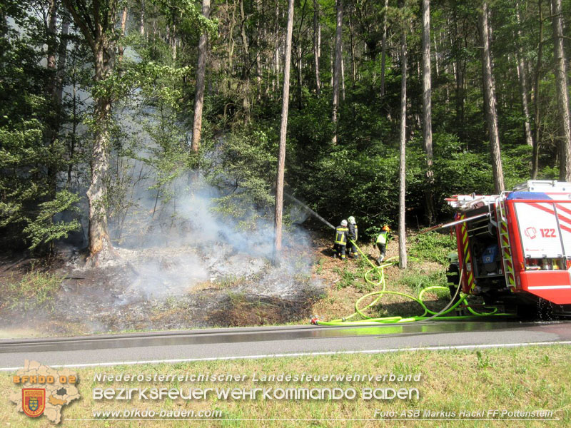 20250623_Waldbrand in Grabenweg bei Pottenstein Foto: ASB Markus Hackl 20250623_Waldbrand in Grabenweg bei Pottenstein Foto: ASB Markus Hackl