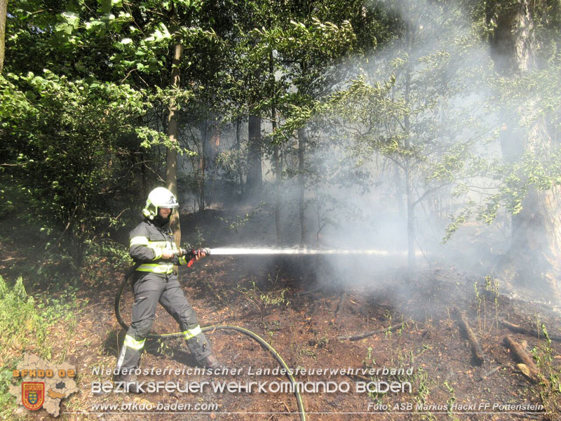 20250623_Waldbrand in Grabenweg bei Pottenstein Foto: ASB Markus Hackl 20250623_Waldbrand in Grabenweg bei Pottenstein Foto: ASB Markus Hackl