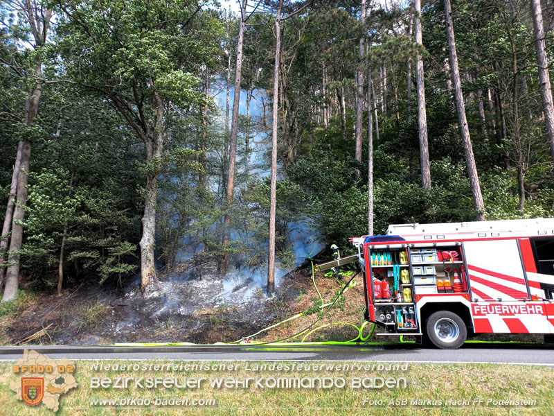 20250623_Waldbrand in Grabenweg bei Pottenstein Foto: ASB Markus Hackl 20250623_Waldbrand in Grabenweg bei Pottenstein Foto: ASB Markus Hackl