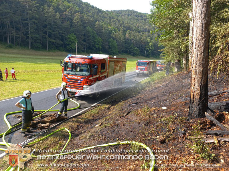 20250623_Waldbrand in Grabenweg bei Pottenstein Foto: ASB Markus Hackl 20250623_Waldbrand in Grabenweg bei Pottenstein Foto: ASB Markus Hackl