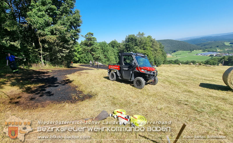 20250701_Brand auf einer Wiese direkt neben Waldgebiet in Schwarzensee  Foto: Stefan Schneider BFKDO BADEN