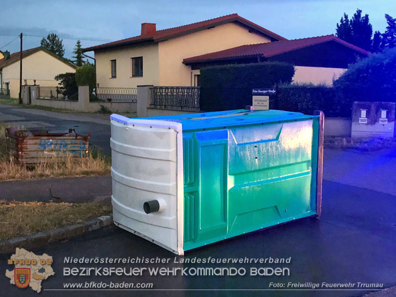 20250706_Erneute Unwetterfront ber dem Bezirk BADEN - Trumau