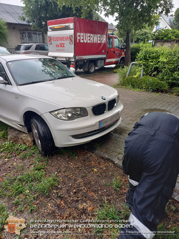 20250707_Erneute Unwetterfront ber dem Bezirk BADEN - Wienersdorf