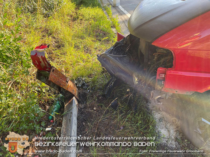 20250719_Erfolgreiche Personensuche nach Verkehrsunfall auf der LB11 Foto: Freiwillige Feuerwehr Groisbach 20250719_Erfolgreiche Personensuche nach Verkehrsunfall auf der LB11 Foto: Freiwillige Feuerwehr Groisbach