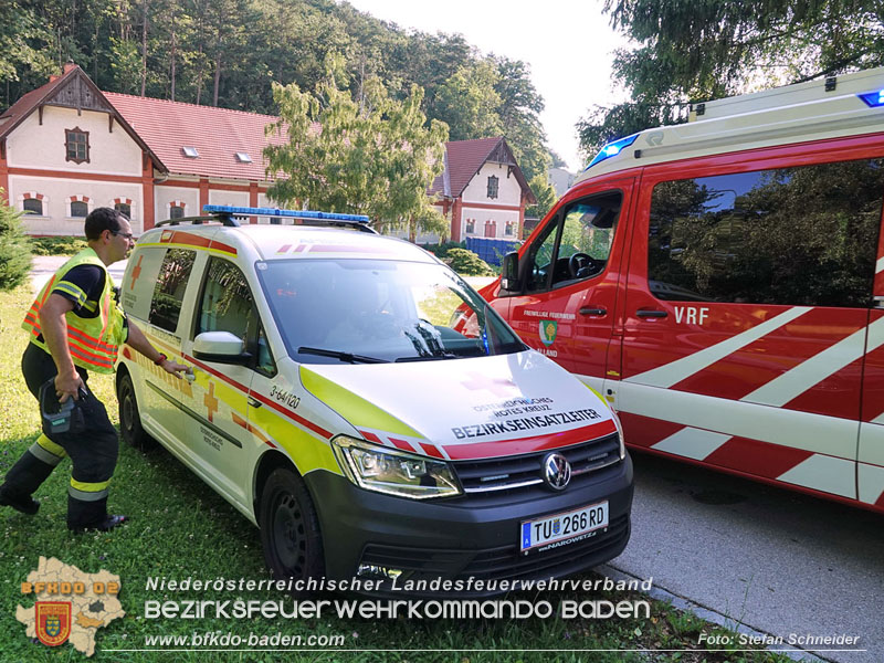 20250719_Erfolgreiche Personensuche nach Verkehrsunfall auf der LB11 Foto: Stefan Schneider BFKDO BADEN