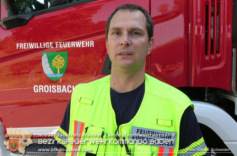 20250719_Erfolgreiche Personensuche nach Verkehrsunfall auf der LB11 Foto: Stefan Schneider BFKDO BADEN 20250719_Erfolgreiche Personensuche nach Verkehrsunfall auf der LB11 Foto: Stefan Schneider BFKDO BADEN
