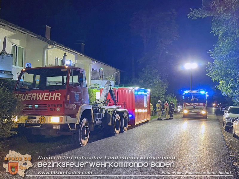 20250723_Brand griff auf Wohnung über in Mitterndorf an der Fischa  Foto: FF Ebreichsdorf