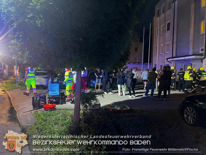20250723_Brand griff auf Wohnung über in Mitterndorf an der Fischa  Foto: FF Mitterndorf