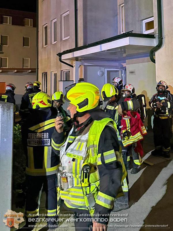 20250723_Brand griff auf Wohnung über in Mitterndorf an der Fischa  Foto: FF Unterwaltersdorf