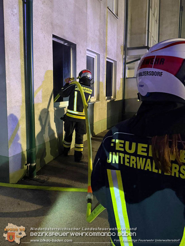 20250723_Brand griff auf Wohnung über in Mitterndorf an der Fischa  Foto: FF Unterwaltersdorf