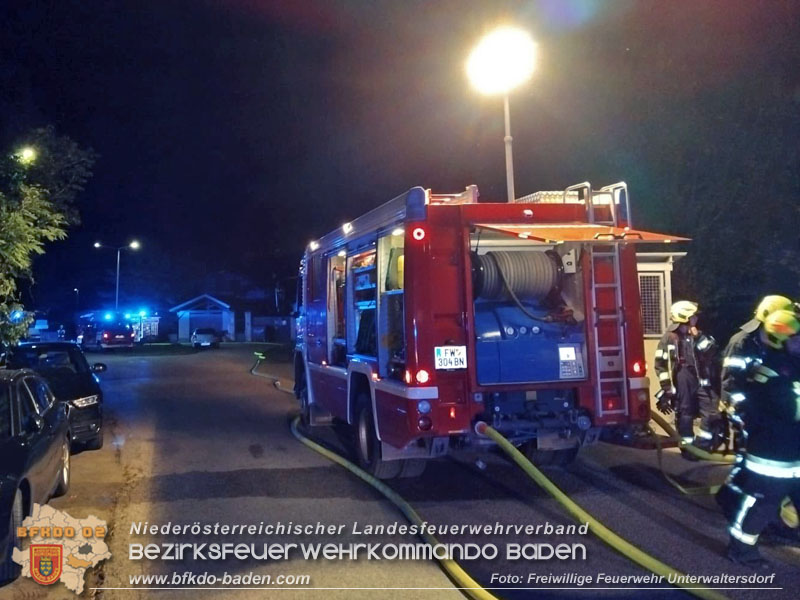 20250723_Brand griff auf Wohnung über in Mitterndorf an der Fischa  Foto: FF Unterwaltersdorf