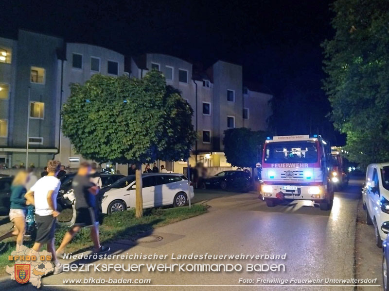 20250723_Brand griff auf Wohnung über in Mitterndorf an der Fischa  Foto: FF Unterwaltersdorf