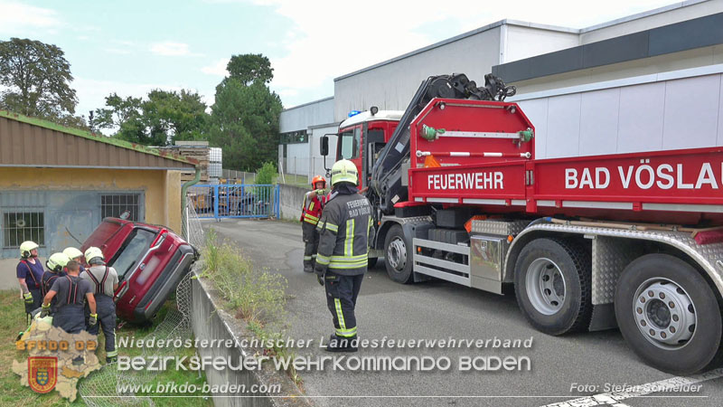 20250723_Verkehrsunfall in Bad Vöslau Foto: Stefan Schneider BFKDO BADEN 20250723_Verkehrsunfall in Bad Vöslau Foto: Stefan Schneider BFKDO BADEN