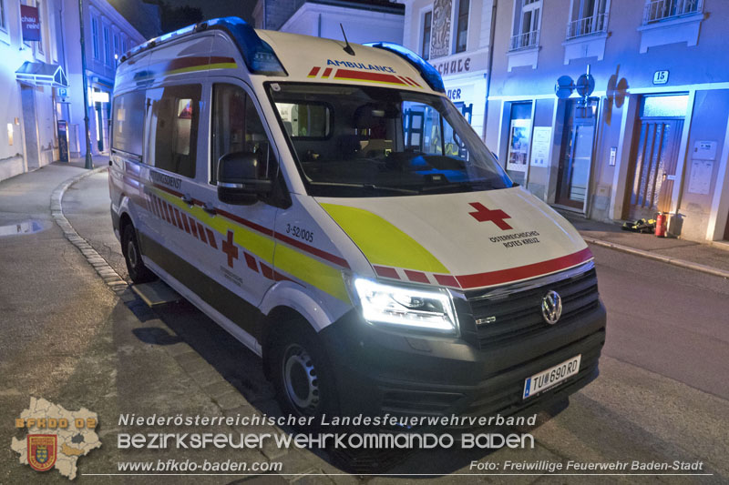 20250805_Fahrzeugüberschlag im Badener Stadtgebiet  Foto: Stefan Schneider FF Baden-Stadt