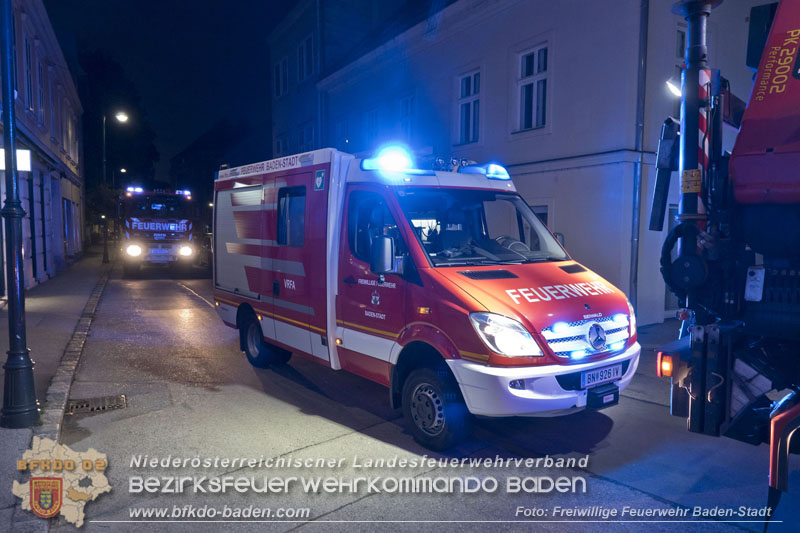 20250805_Fahrzeugüberschlag im Badener Stadtgebiet  Foto: Stefan Schneider FF Baden-Stadt