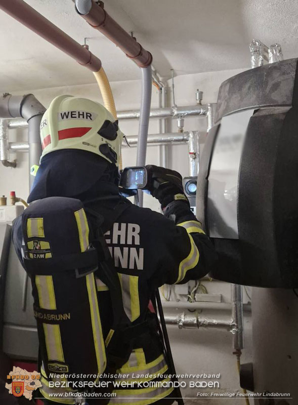 20250805_Rasche Entwarnung nach alarmierten Kellerbrand in Lindabrunn/Enzesfeld   Foto: Freiwillige Feuerwehr Lindabrunn